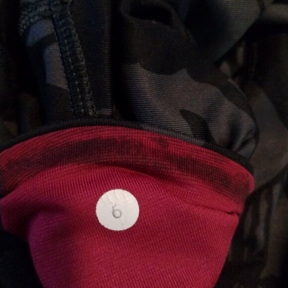 Lululemon Women's Brisk Bloom Wunder Under Capri Leggings Size 6 Yoga Gym 22" - Picture 6 of 6